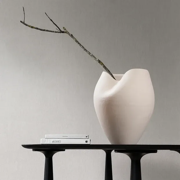 Sculptural Modern Ceramic Vase
