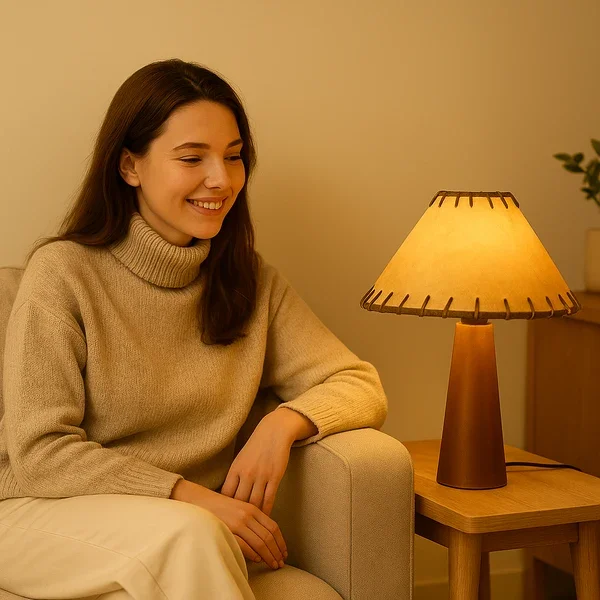 Nordic Minimalist Ceramic Table Lamp